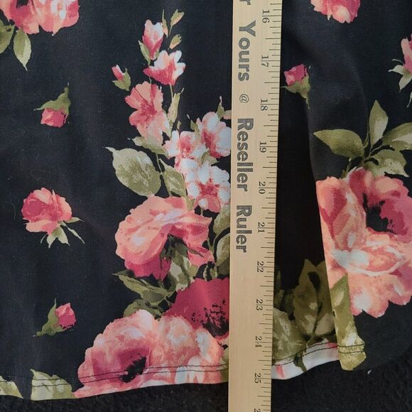 Maxine Nichols Womens Top Multi-Color Size Large Polyester Blend Pullover Stretc - Picture 4 of 12